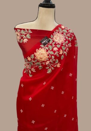 BANARSI EMBRODRY SILK